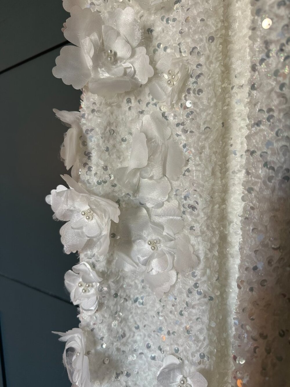 Brice Halter Sequin Column Maxi Dress - Picture 6 of 10